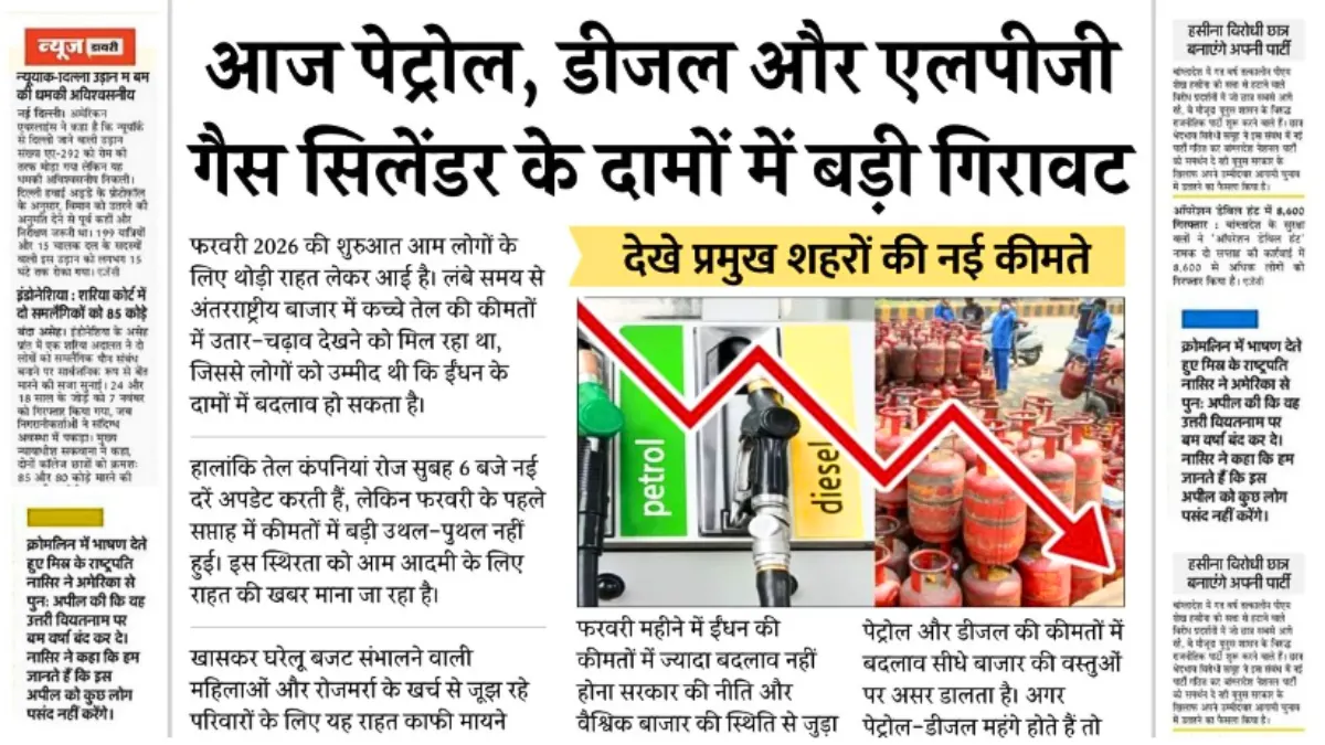 Petrol Diesel LPG Gas Price